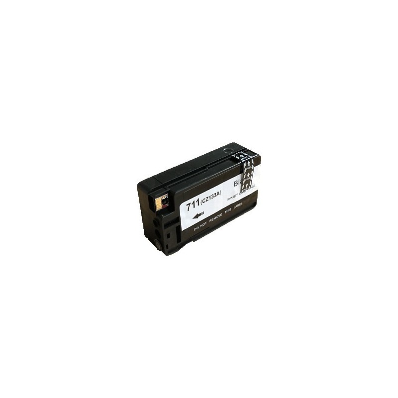 Cartouche d'encre générique noire pour HP Designjet T520 ePrinter / T120 (N°711)