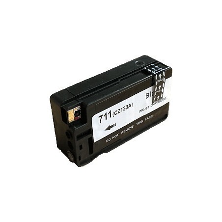 Cartouche d'encre générique noire pour HP Designjet T520 ePrinter / T120 (N°711)