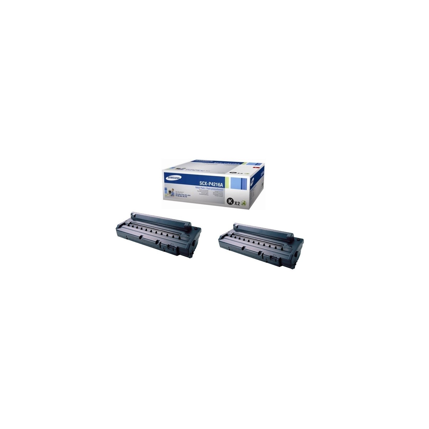 Pack de 2 Toners SAMSUNG pour SCX 4016/4216F, Toner Express : achat en ligne de Pack de 2 Toners SAMSUNG pour SCX 4016/4216F pou