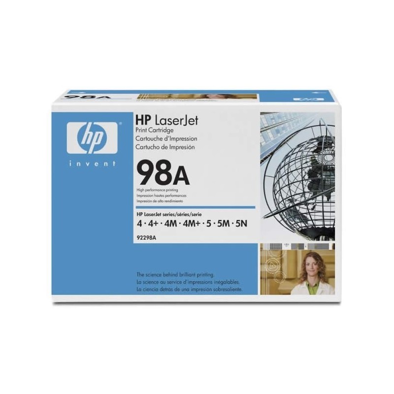 Toner HP pour LaserJet 4(M)(+)/5(M)(N) (98A), Toner Express : achat en ligne de Toner HP pour LaserJet 4(M)(+)/5(M)(N) (98A) pou