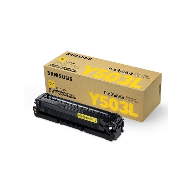 Toner Jaune Samsung pour SL-C3010ND / ProXpress C3010ND (CLTY503S)