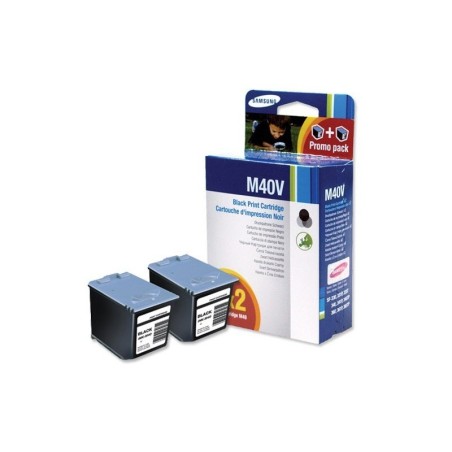 Double pack Cartouche Encre Noire Samsung (INKM40), Toner Express : achat en ligne de Double pack Cartouche Encre Noire Samsung 