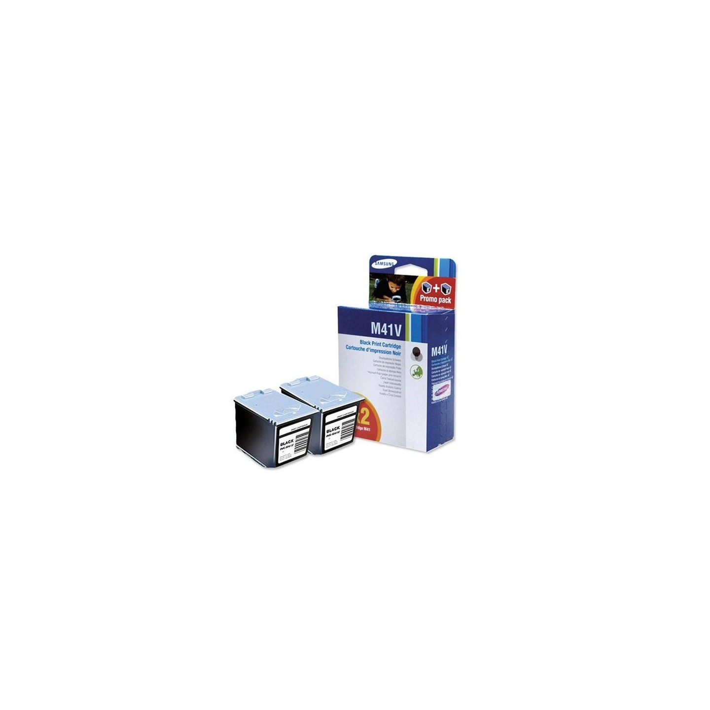 Pack de 2 Cartouches Samsung pour SF370 / SF375TP ... (INK-M41), Toner Express : achat en ligne de Pack de 2 Cartouches Samsung 