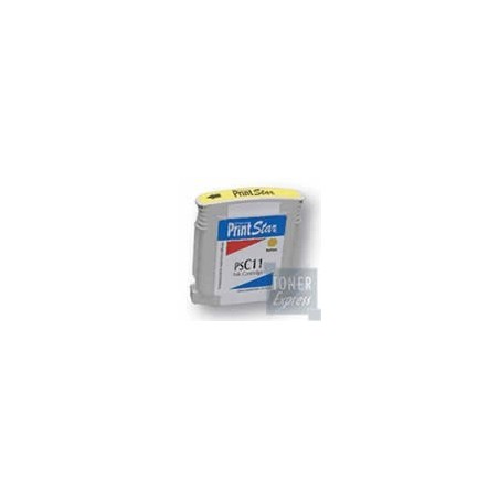 Cartouche générique jaune pour HP Business Inkjet 1100/2200...(N°11), Toner Express : achat en ligne de Cartouche générique jaun