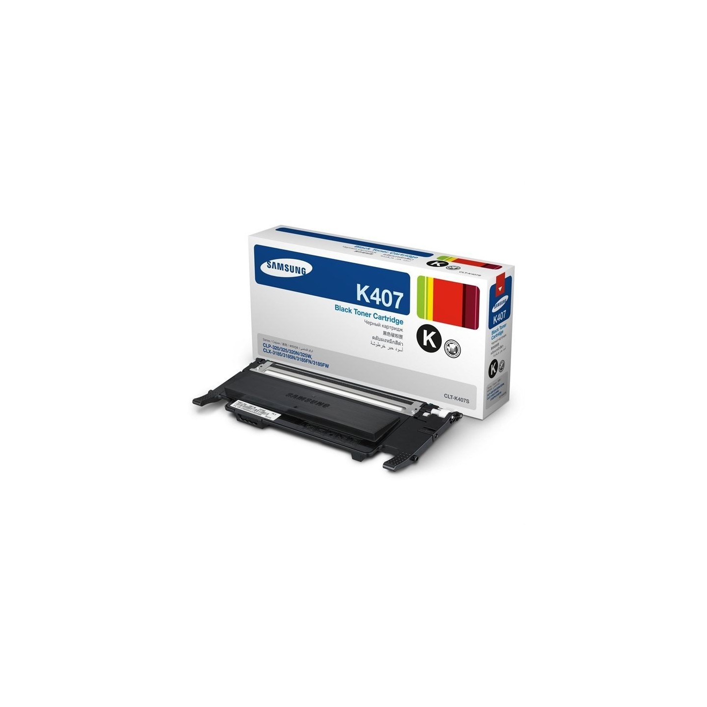 Toner noir Samsung pour CLP320 / 325 / CLX3185, Toner Express : achat en ligne de Toner noir Samsung pour CLP320 / 325 / CLX3185