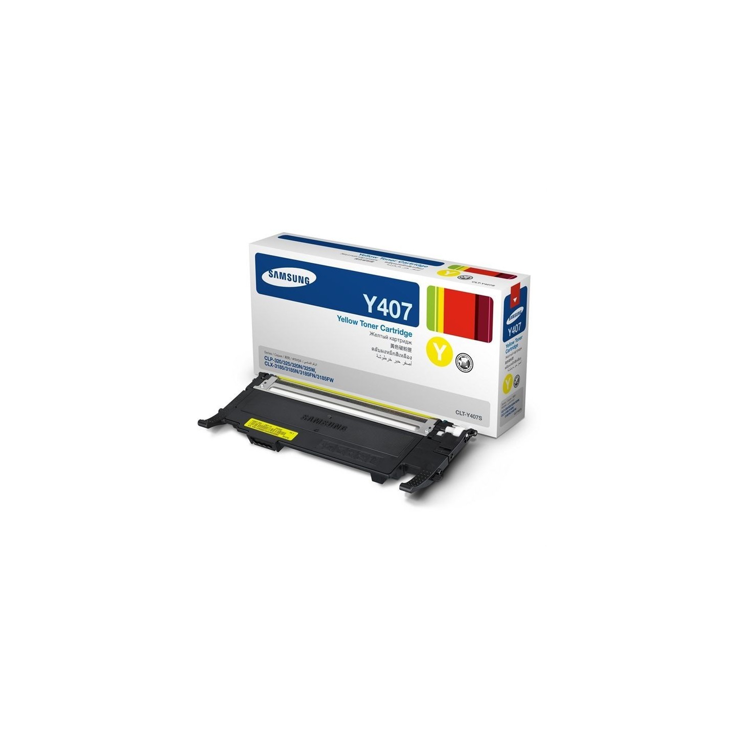 Toner jaune Samsung pour CLP320 / 325 / CLX3185, Toner Express : achat en ligne de Toner jaune Samsung pour CLP320 / 325 / CLX31