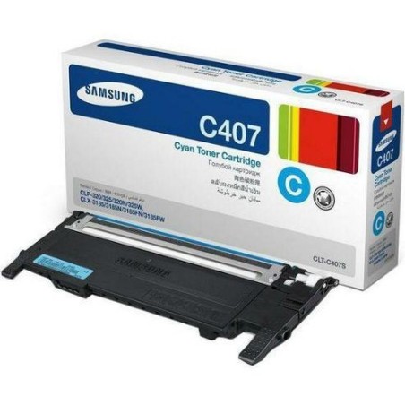 Toner cyan Samsung pour CLP320 / 325 / CLX3185, Toner Express : achat en ligne de Toner cyan Samsung pour CLP320 / 325 / CLX3185