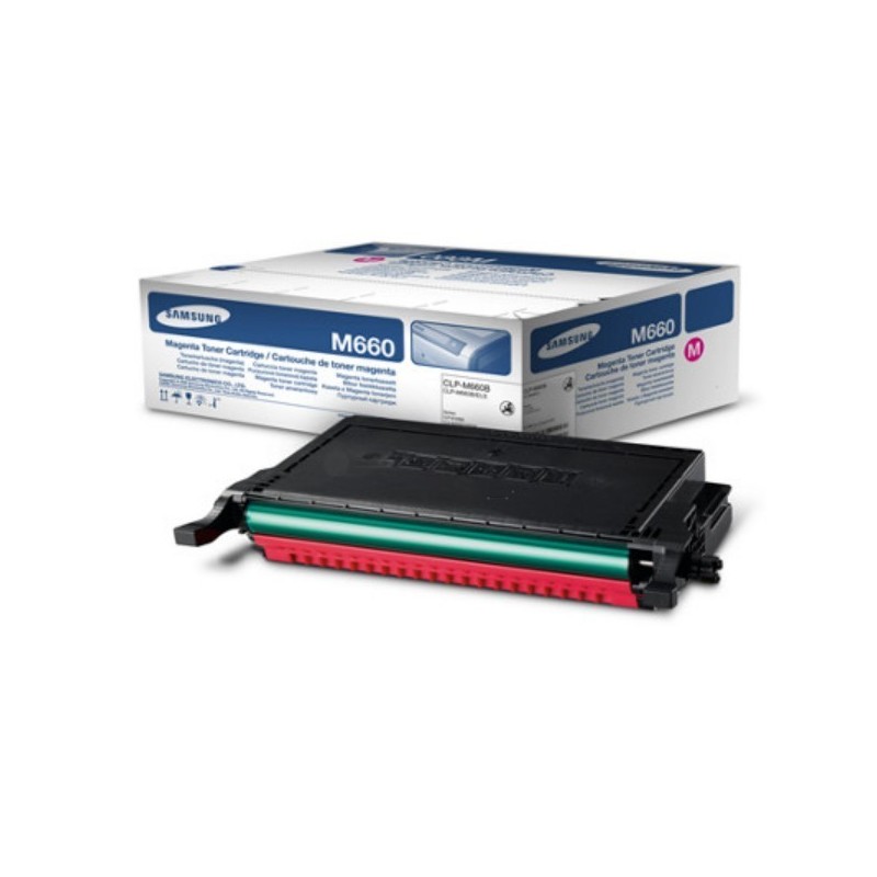 Toner magenta Samsung pour CLP-610ND / 660D / 660ND, Toner Express : achat en ligne de Toner magenta Samsung pour CLP-610ND / 66