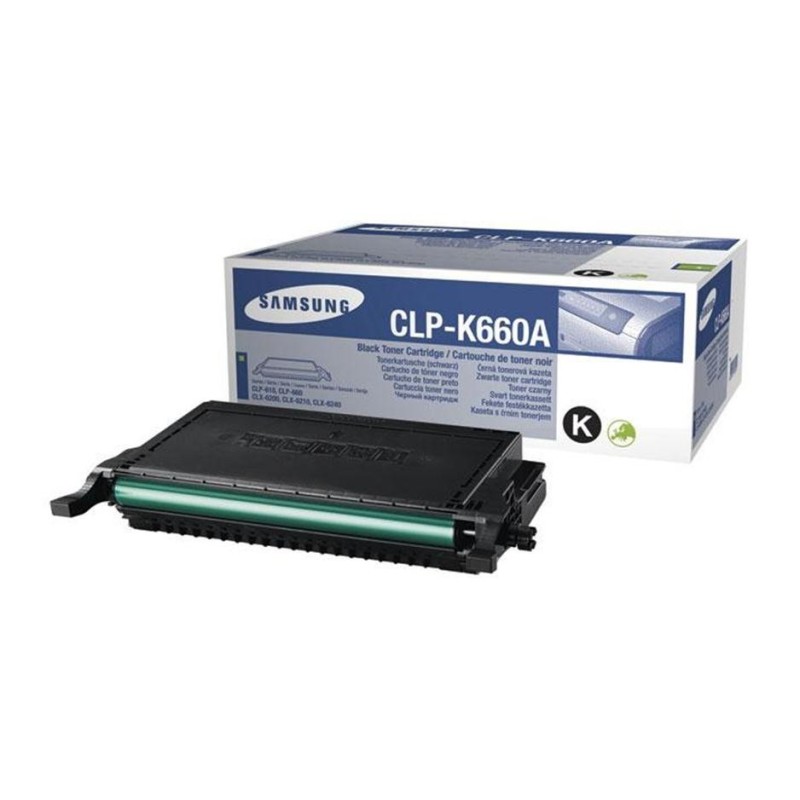 Toner noir Samsung pour CLP-610ND / 660D / 660ND, Toner Express : achat en ligne de Toner noir Samsung pour CLP-610ND / 660D / 6