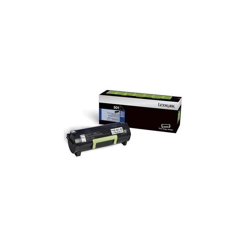 Cartouche toner Noir Laser Long Durée pour Lexmark MS610 / MS510 ... (502X), Toner Express : achat en ligne de Cartouche toner N