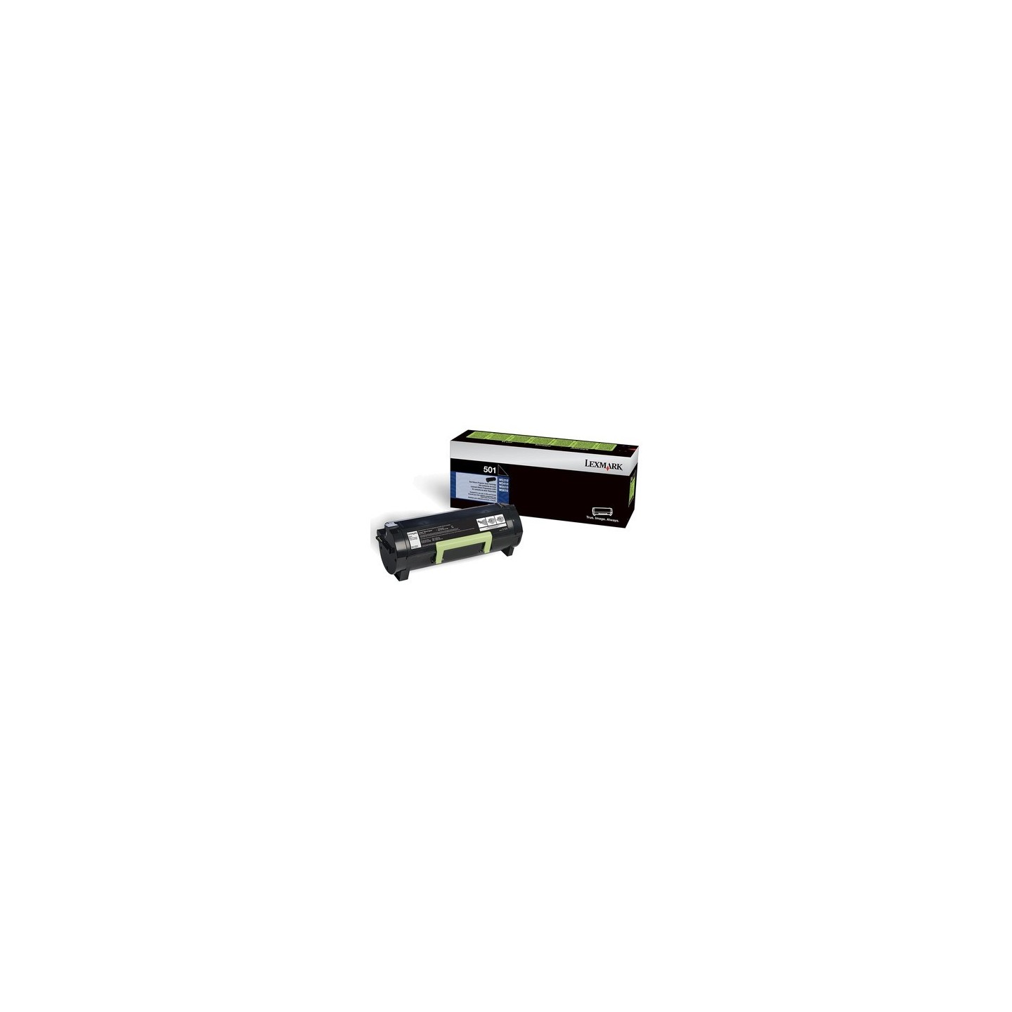 Cartouche toner Noir Laser Long Durée pour Lexmark MS610 / MS510 ... (502X), Toner Express : achat en ligne de Cartouche toner N