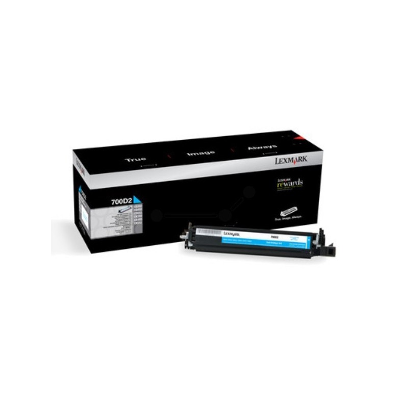 Unité de développement cyan Lexmark pour CS310 / CS410 / CS510 .... (700D2), Toner Express : achat en ligne de Unité de développ