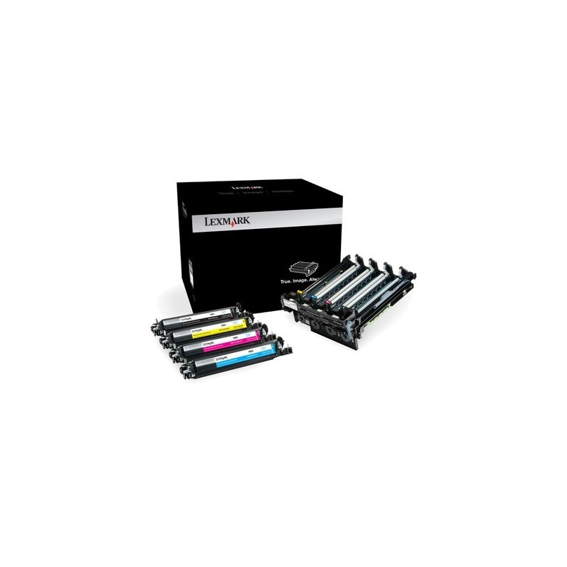 Tambour noir et couleurs Lexmark pour CS310 / CS410 / CS510 .... (700Z5), Toner Express : achat en ligne de Tambour noir et coul