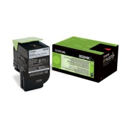 Toner Lexmark noir pour CX410 / CX510...  (802HK), Toner Express : achat en ligne de Toner Lexmark noir pour CX410 / CX510...  (