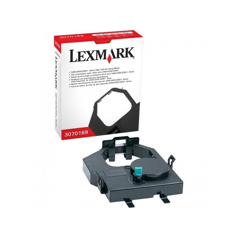 Ruban Nylon Noir Lexmark haute capacité pour 2590+ / 2580+ ...