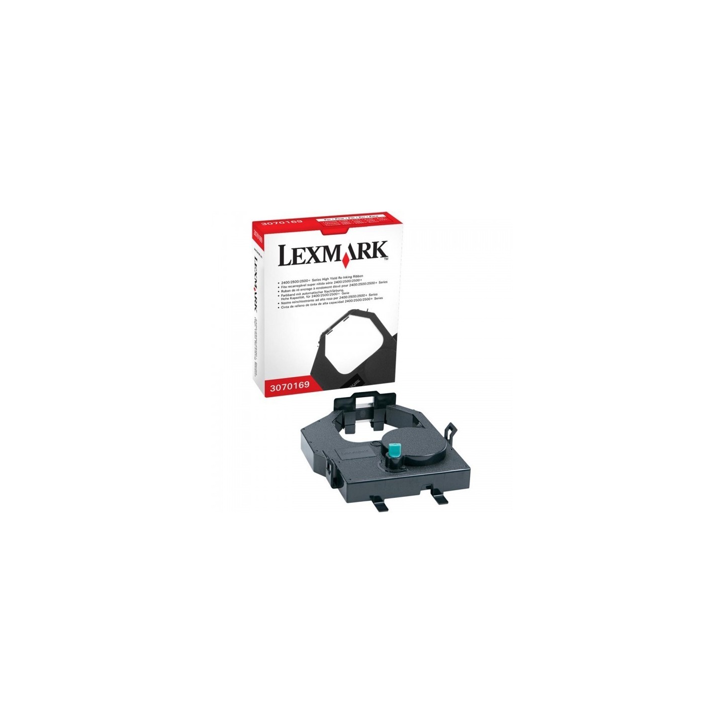 Ruban Nylon Noir Lexmark haute capacité pour 2590+ / 2580+ ...