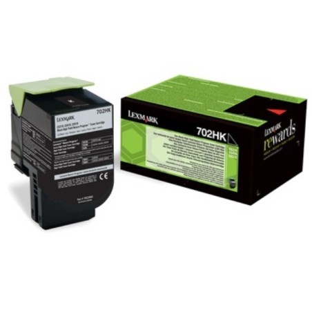Toner noir haute capacité Lexmark pour CS310 / CS410 / CS510 .... (702HK), Toner Express : achat en ligne de Toner noir haute ca