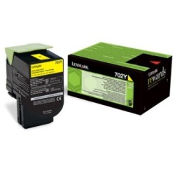 Toner jaune Lexmark pour CS310 / CS410 / CS510 .... (702Y), Toner Express : achat en ligne de Toner jaune Lexmark pour CS310 / C
