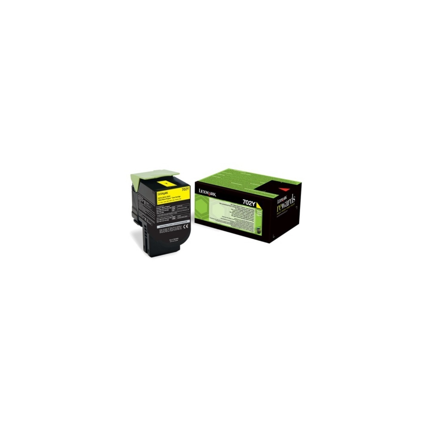 Toner jaune Lexmark pour CS310 / CS410 / CS510 .... (702Y), Toner Express : achat en ligne de Toner jaune Lexmark pour CS310 / C
