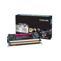 Toner magenta Lexmak X746de / X748, Toner Express : achat en ligne de Toner magenta Lexmak X746de / X748 pour imprimante