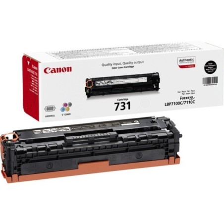 Toner noir Canon pour isensys LBP7100Cn, LBP7110Cw, MF6680DN (731), Toner Express : achat en ligne de Toner noir Canon pour isen