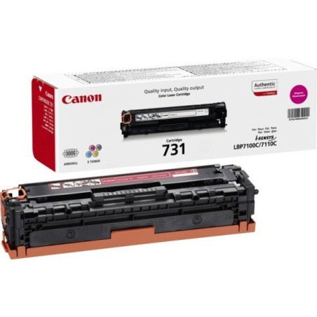 Toner magenta Canon pour isensys LBP7100Cn, LBP7110Cw, MF6680DN (731), Toner Express : achat en ligne de Toner magenta Canon pou