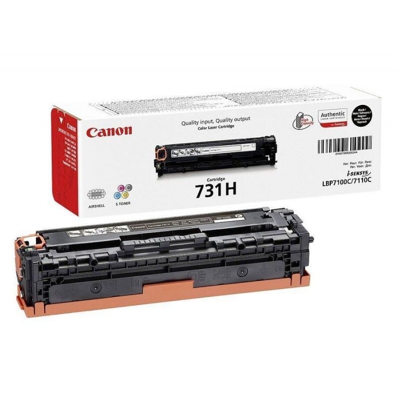 Toner noir haute capacité Canon pour isensys LBP7100Cn, LBP7110Cw, MF6680DN (731H), Toner Express : achat en ligne de Toner noir
