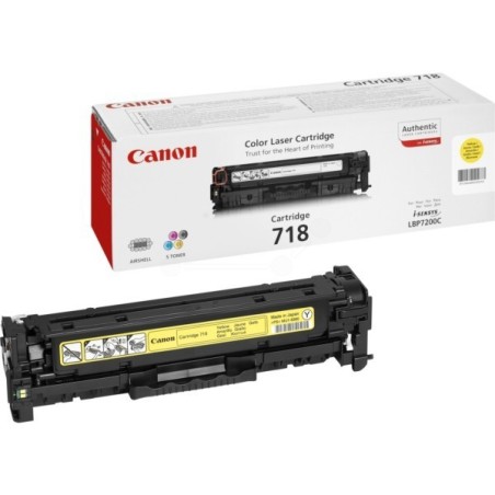 Toner jaune Canon EP-718 pour MF 8330..., Toner Express : achat en ligne de Toner jaune Canon EP-718 pour MF 8330... pour imprim