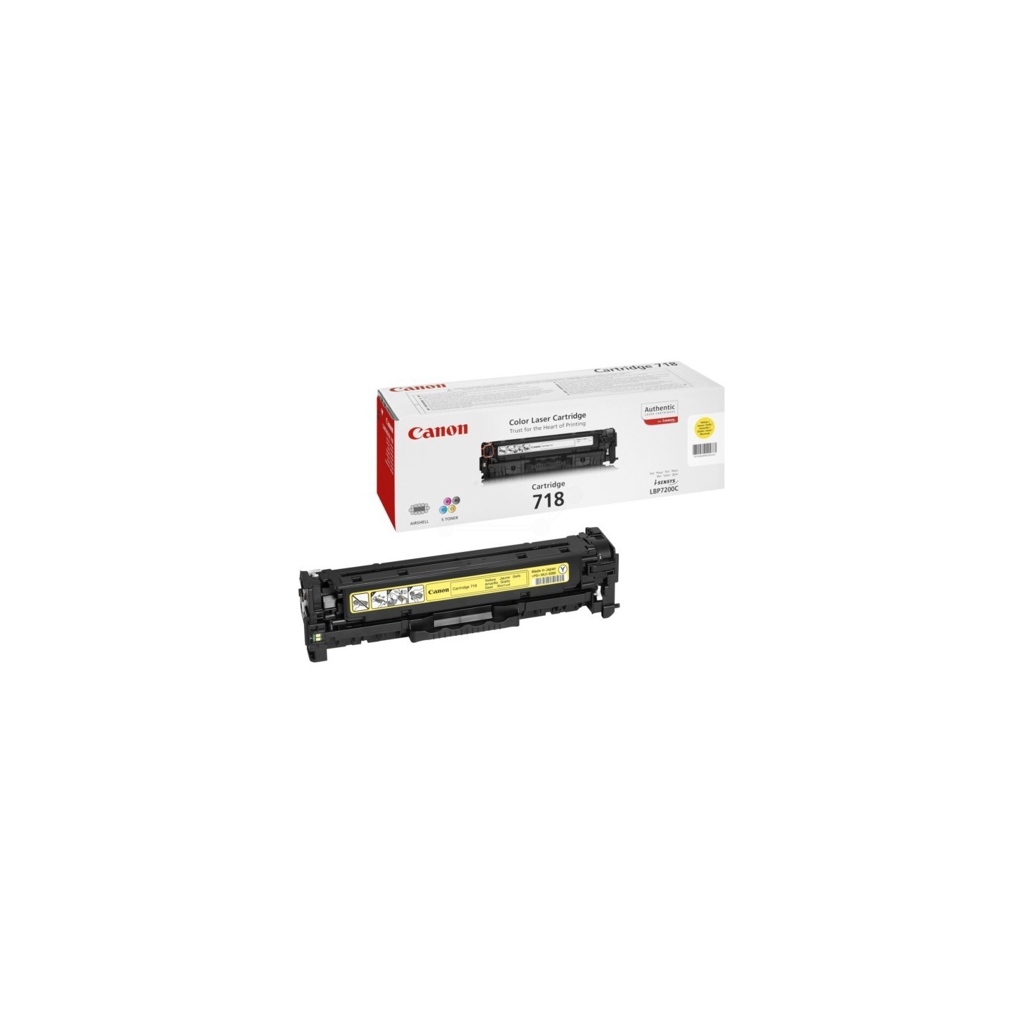 Toner jaune Canon EP-718 pour MF 8330..., Toner Express : achat en ligne de Toner jaune Canon EP-718 pour MF 8330... pour imprim