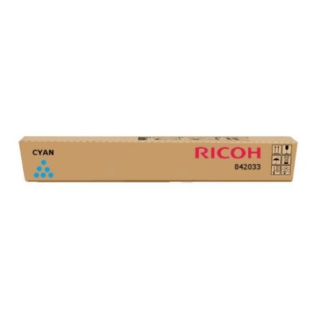 Toner cyan Ricoh pour aficio MP C2500 / MP C3000 ... (884949/842033), Toner Express : achat en ligne de Toner cyan Ricoh pour af