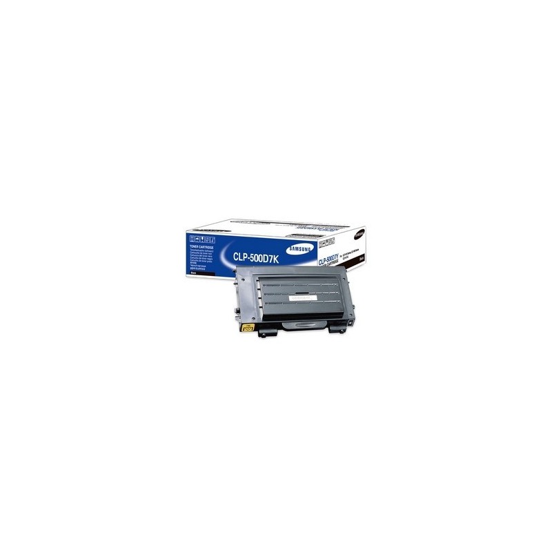 Toner Laser Samsung CLP500D7BK Noir, Toner Express : achat en ligne de Toner Laser Samsung CLP500D7BK Noir pour imprimante