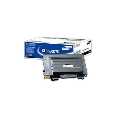 Toner Laser Samsung CLP500D7BK Noir, Toner Express : achat en ligne de Toner Laser Samsung CLP500D7BK Noir pour imprimante