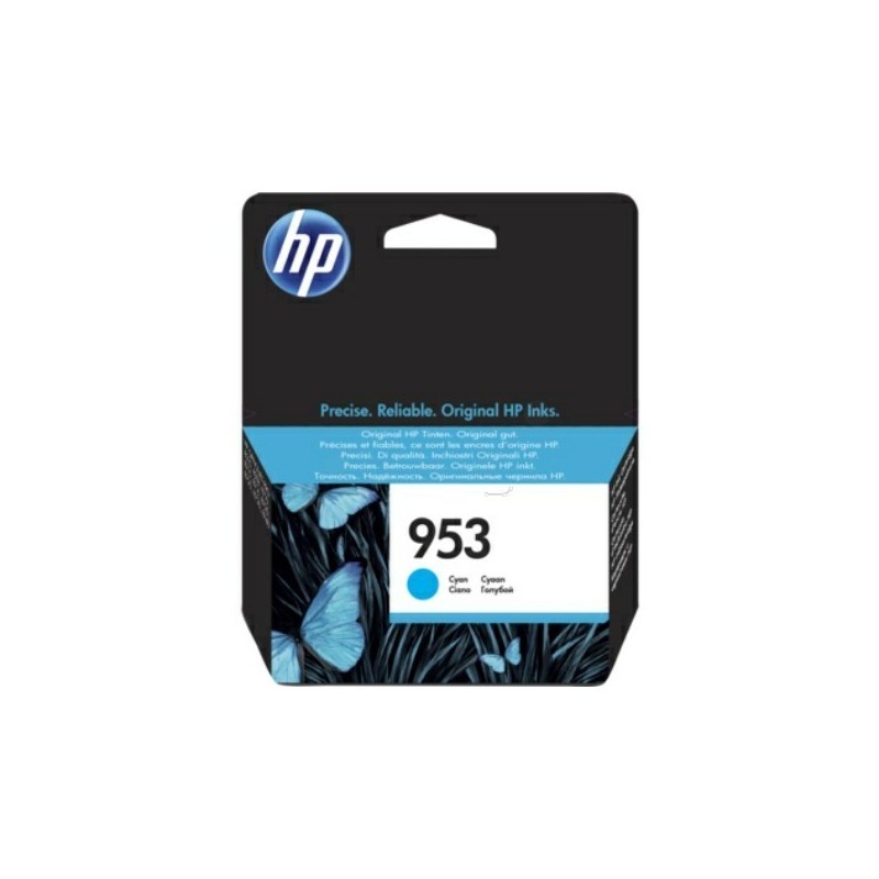 Cartouche jet d'encre Cyan HP pour Office Jet Pro 8720 / 8730 ....(N°953)