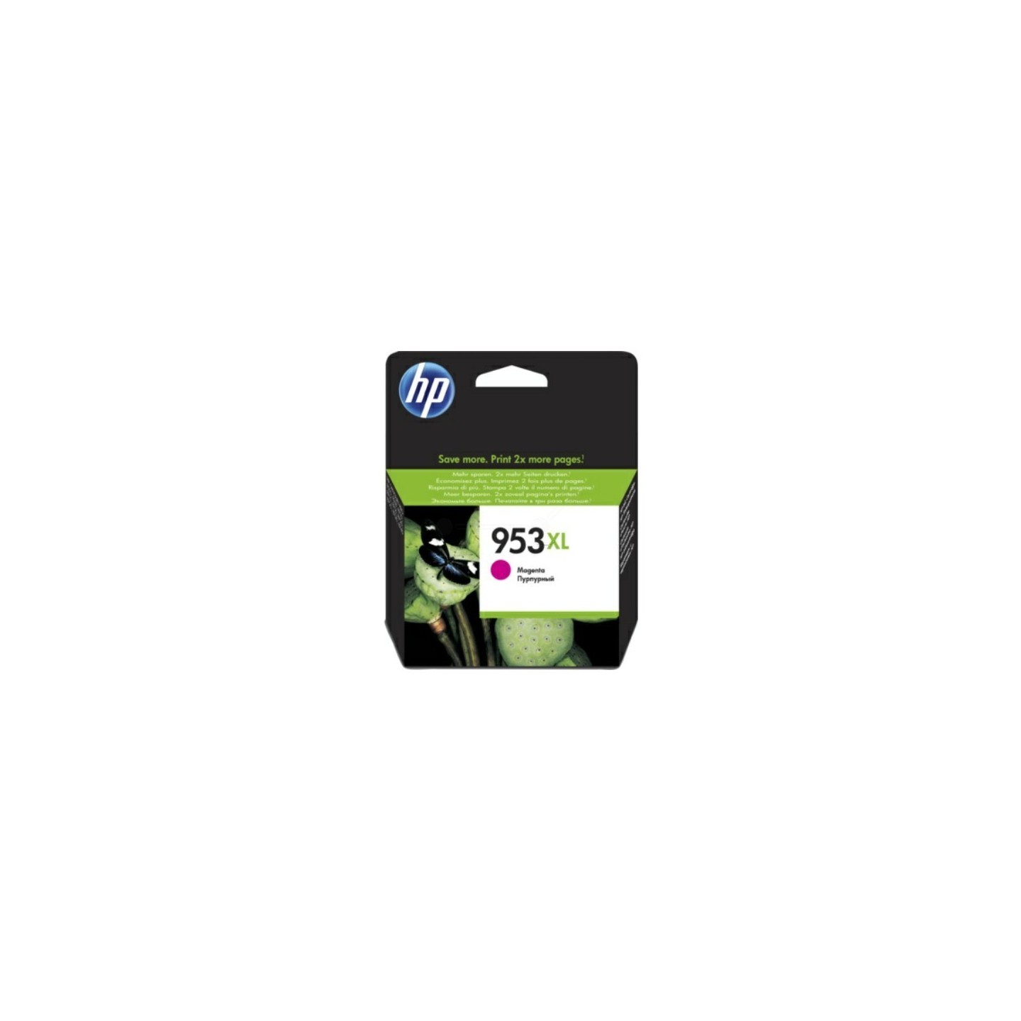Cartouche jet d'encre Magenta Haute capacité HP pour Office Jet Pro 8210/ 8720/ 8740 ... (N°953XL)
