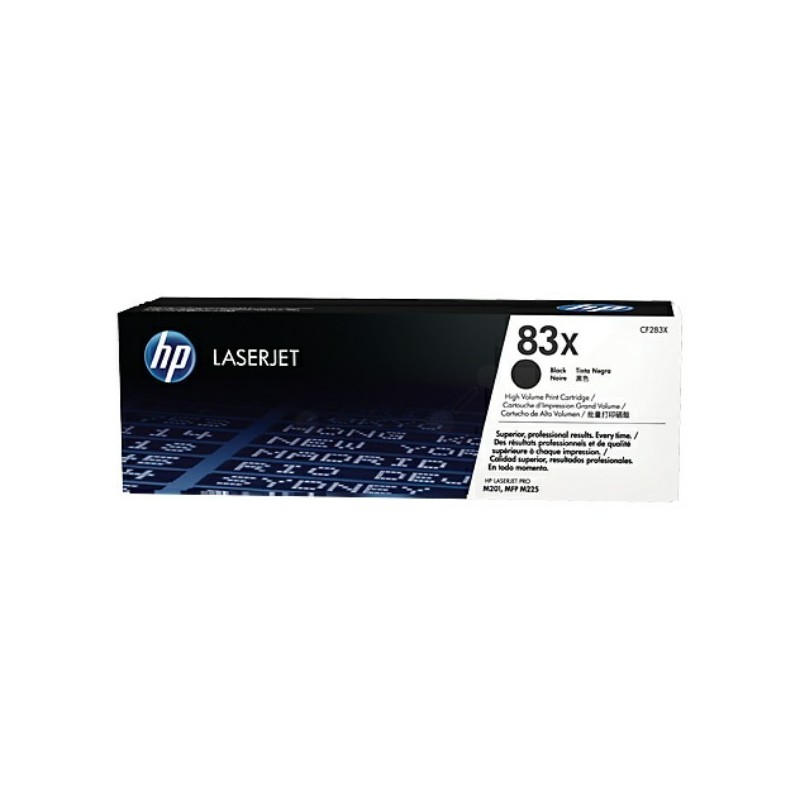 Toner noir HP pour LaserJet Pro MFP M201 / M225 ... (83X)