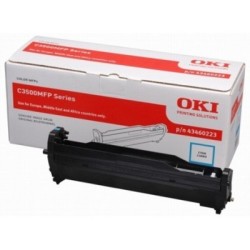 Tambour cyan Oki pour multifonction C3520MFP / C3530MFP / MC360MFP, Toner Express : achat en ligne de Tambour cyan Oki pour mult