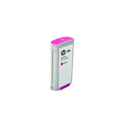 Cartouche d'encre Magenta Haute Capacité HP Designjet T730 / T830 (N°728)