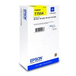 Cartouche d'encre jaune XL pour Epson WorkForce Pro WF-8010DW/ 8090DW ....., Toner Express : achat en ligne de Cartouche d'encre