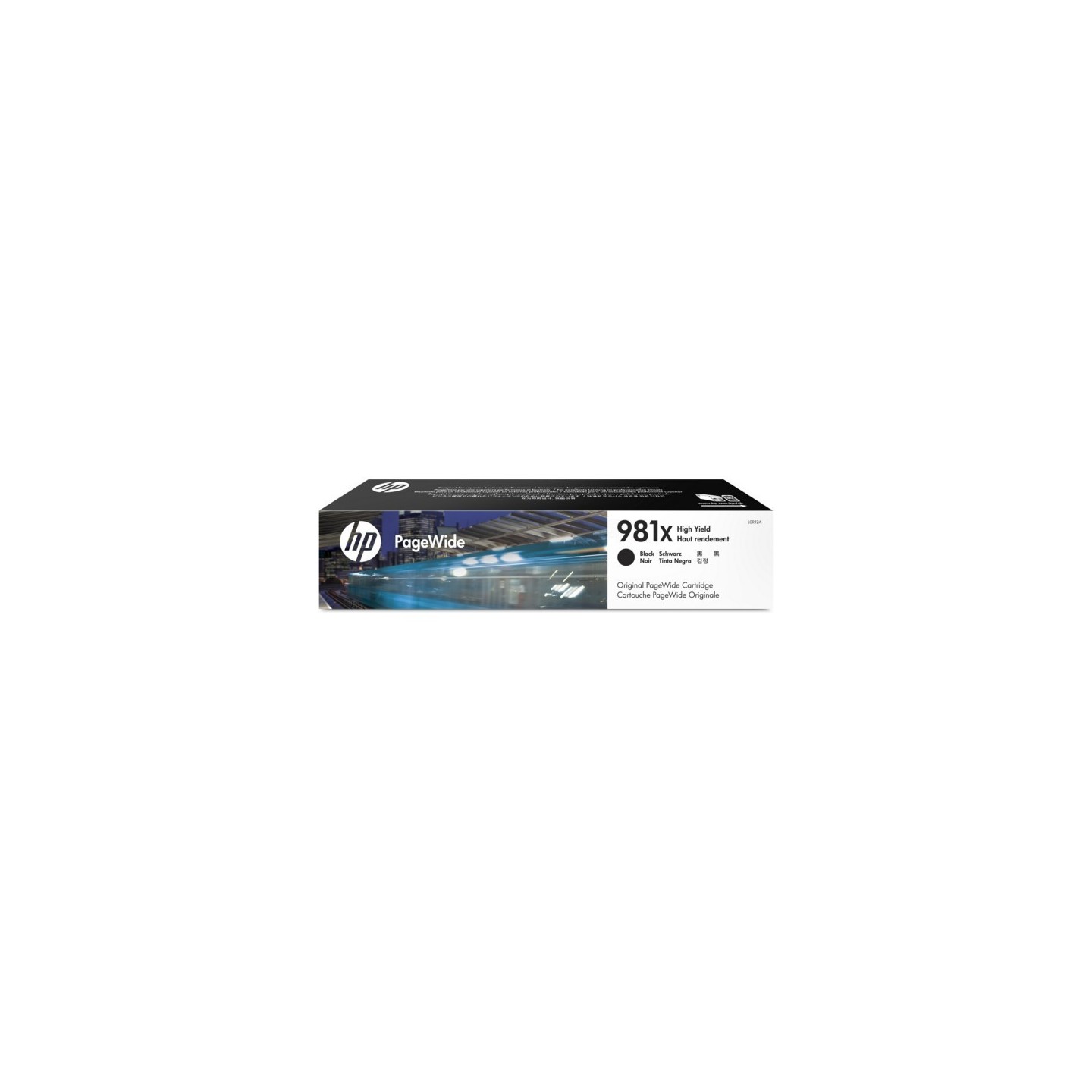 Cartouche jet d'encre Noir Haute Capacité HP pour PageWide Enterprise 556 dn / xh ... (N°981X)