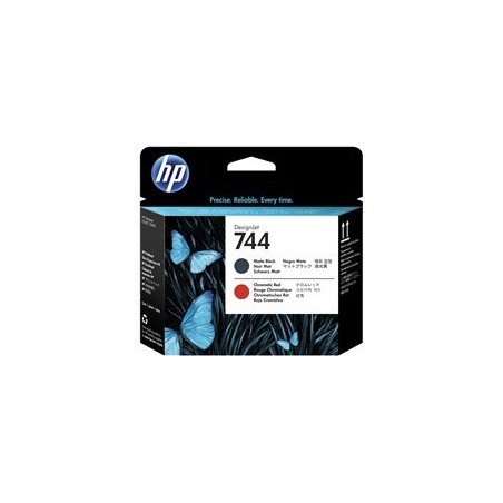 Tête d'impression HP DesignJet Z2600 noir mat/rouge chromatique (N°744)