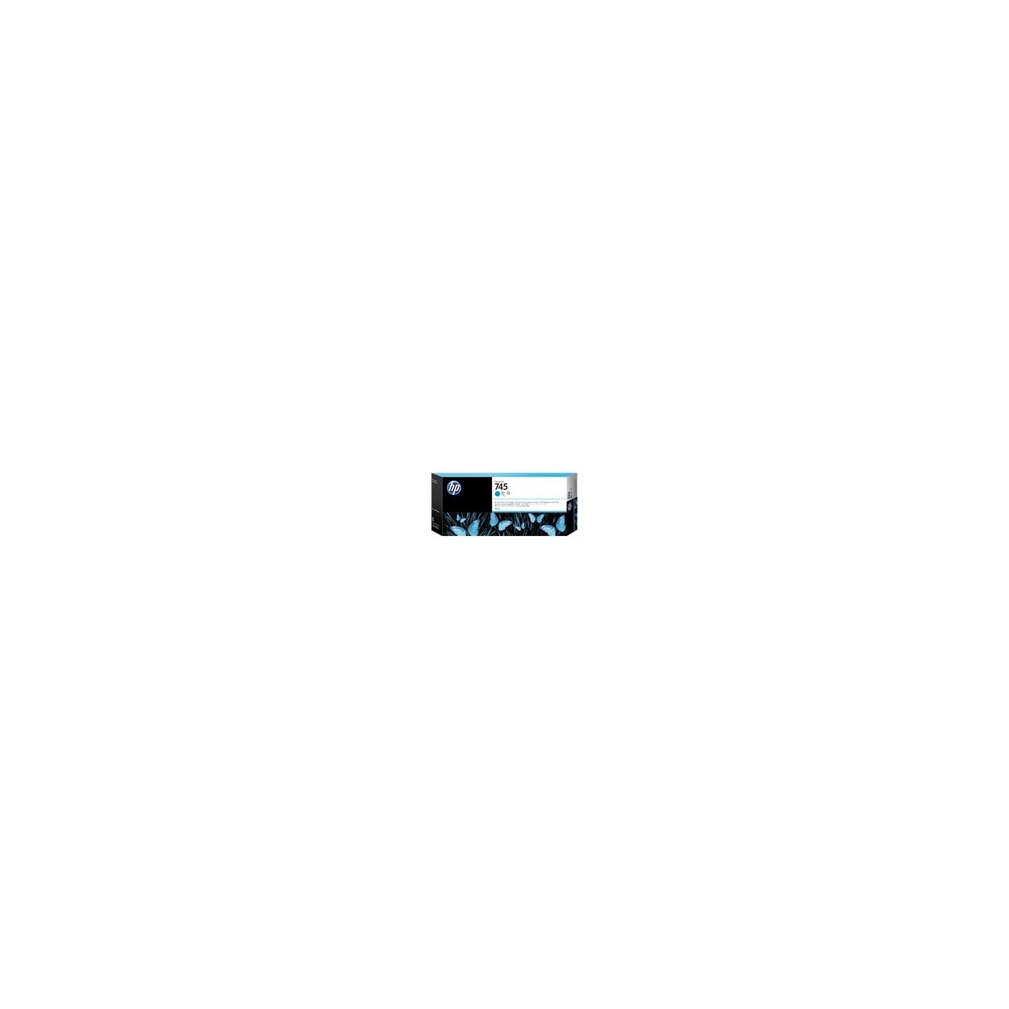 Cartouche d’encre HP DesignJet Z2600 Cyan Haute Capacité (N°745), 300ml
