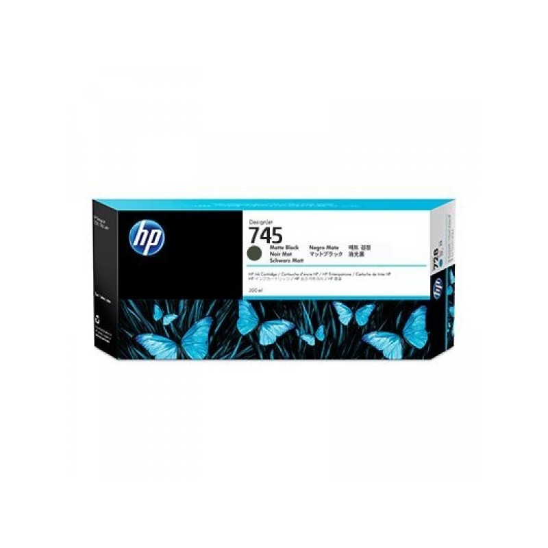 Cartouche d’encre HP DesignJet Z2600 Noir Mat Haute Capacité (N°745), 300ml