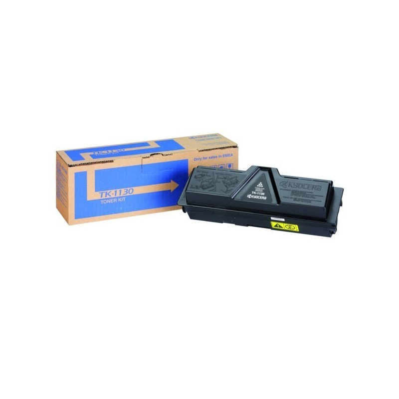 Toner noir Kyocera Mita pour FS 1130/ ECOSYS M2030dn... (TK1130/1T02MJ0NL0), Toner Express : achat en ligne de Toner noir Kyocer