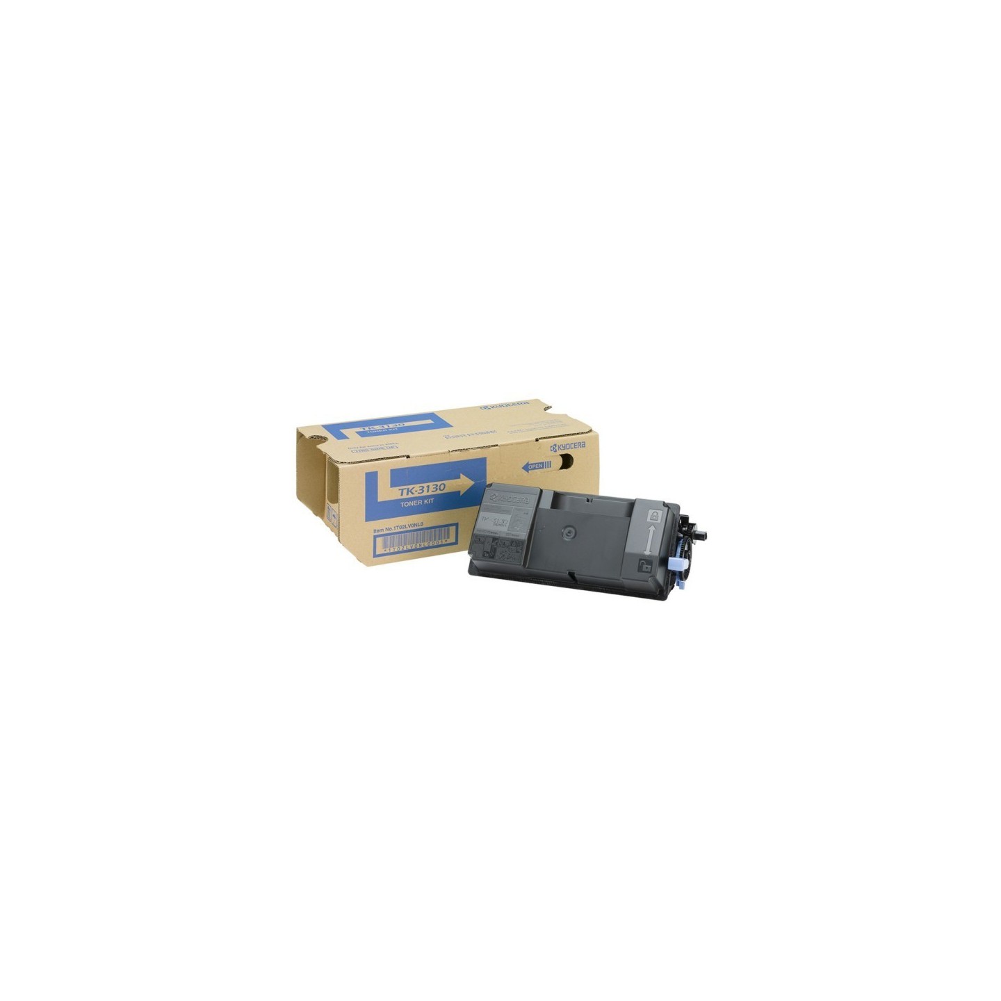 Toner noir Kyocera Mita pour FS 4200dn / FS 4300dn ... (TK-3130), Toner Express : achat en ligne de Toner noir Kyocera Mita pour