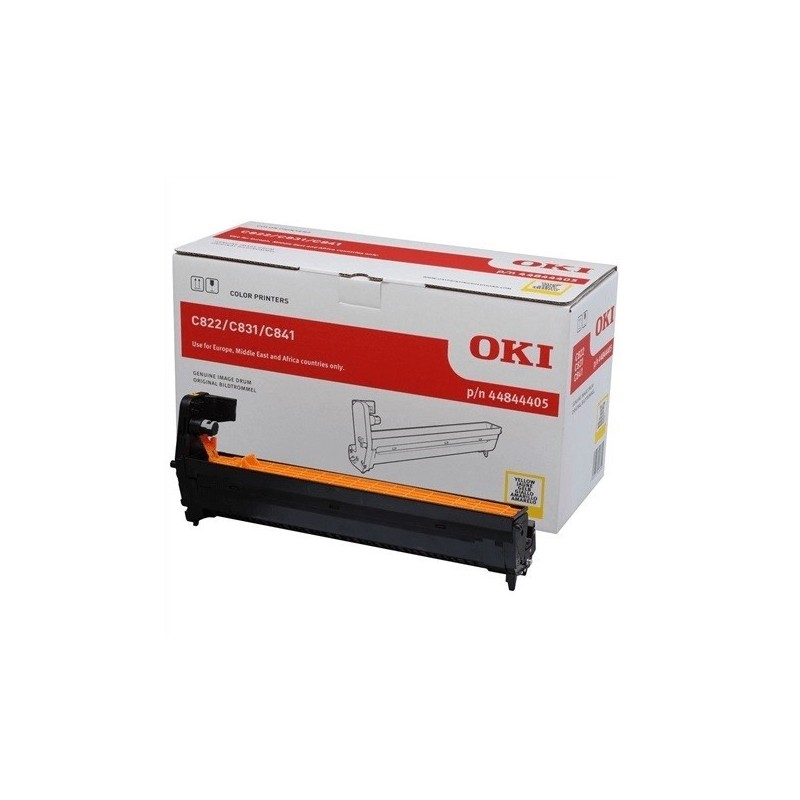 Tambour jaune Oki pour C822 / C831 / C841, Toner Express : achat en ligne de Tambour jaune Oki pour C822 / C831 / C841 pour impr