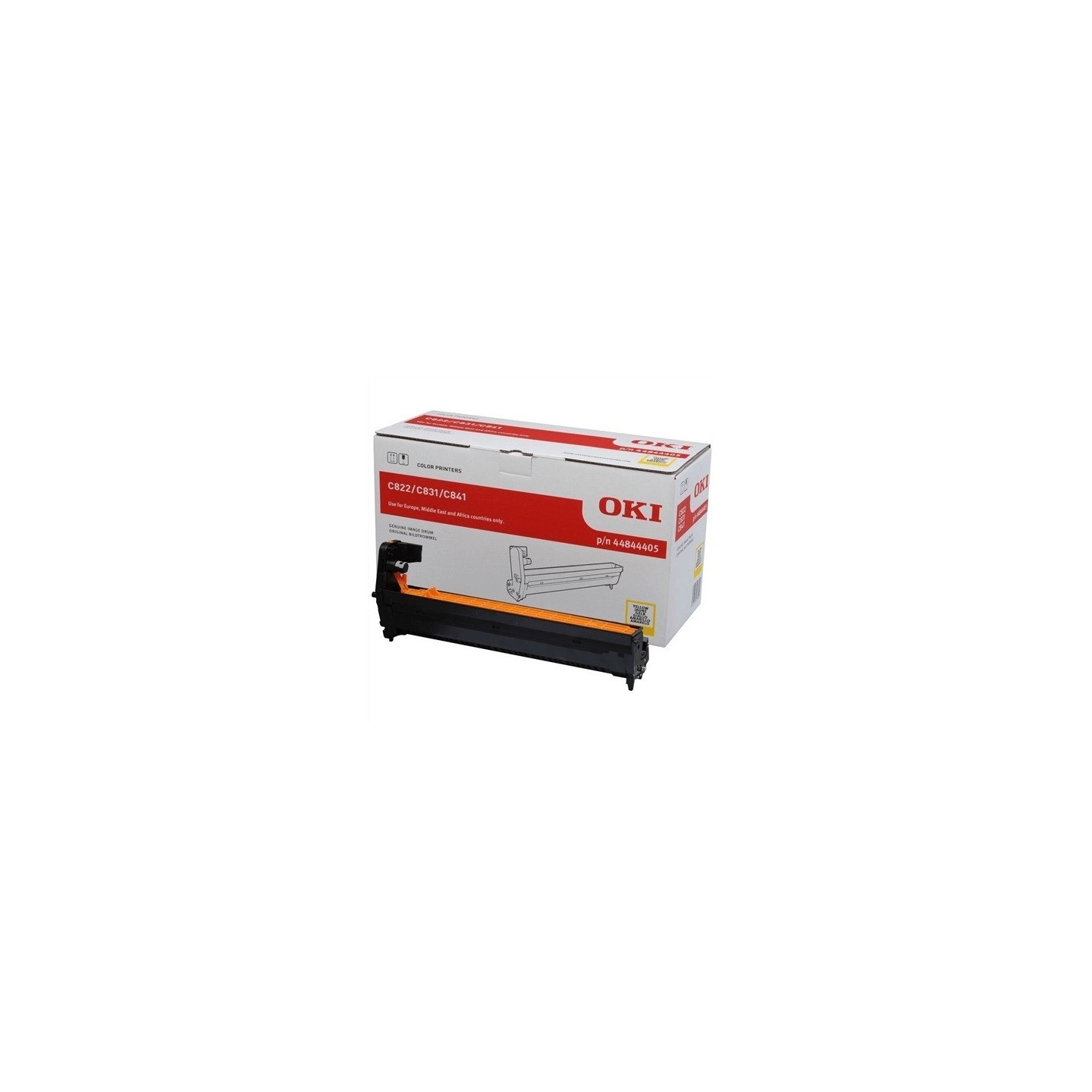 Tambour jaune Oki pour C822 / C831 / C841, Toner Express : achat en ligne de Tambour jaune Oki pour C822 / C831 / C841 pour impr