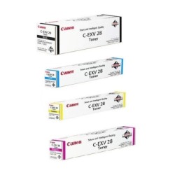 Pack de 4 toners Canon pour IRC 5045i / 5051 / 5051i  (C-EXV28), Toner Express : achat en ligne de Pack de 4 toners Canon pour I