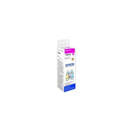 C13T66434A : Cartouche Encre Magenta EPSON pour EcoTank ET-14000/ ET-2500/ L100 ...(C13T664340)