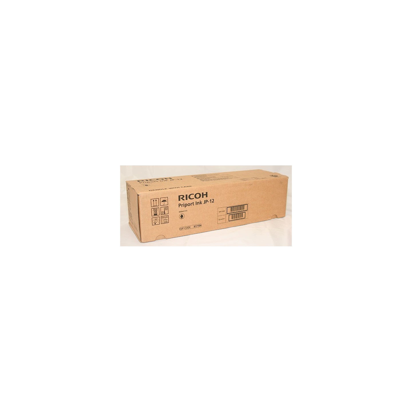 Pack 5 encres noir Ricoh pour JP1210/ 1250/ DX 3240 (JP-12), Toner Express : achat en ligne d'encre noir Ricoh 