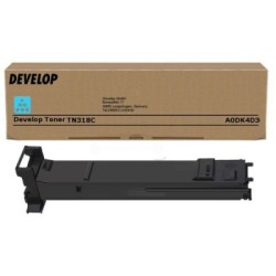 Toner cyan Develop pour Inéo +20 / +20P / +31P (TN-318), Toner Express : achat en ligne de Toner cyan Develop pour Inéo +20 / +2